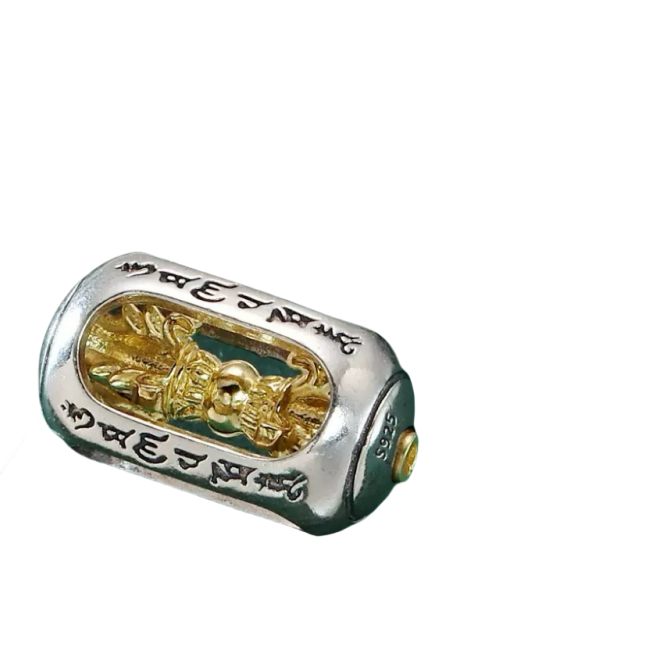 Om Mani Padme Hum Bucket Beads