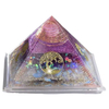 Crystal Energy Pyramid Decor Power Sealed in Sacred Geometry